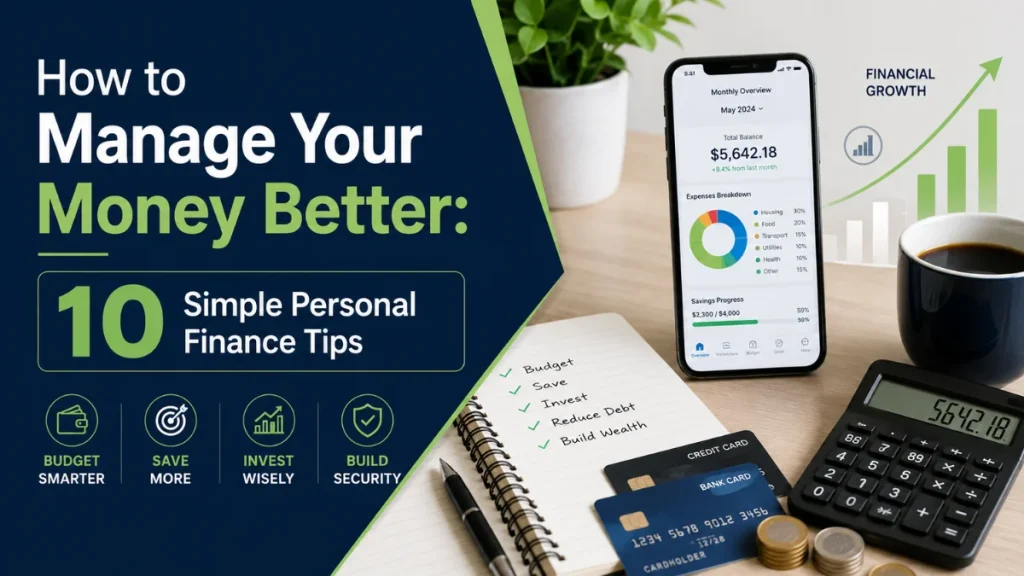 How to manage your money better with simple finance tips