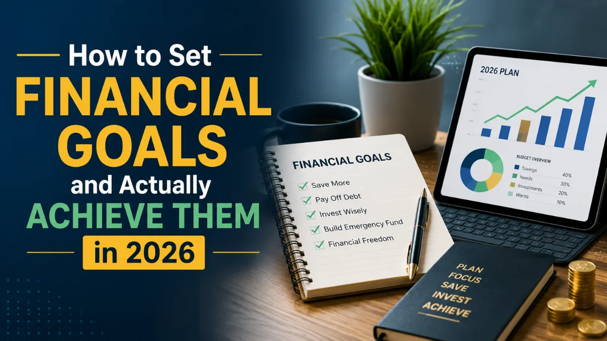 How to set financial goals and achieve them in 2026