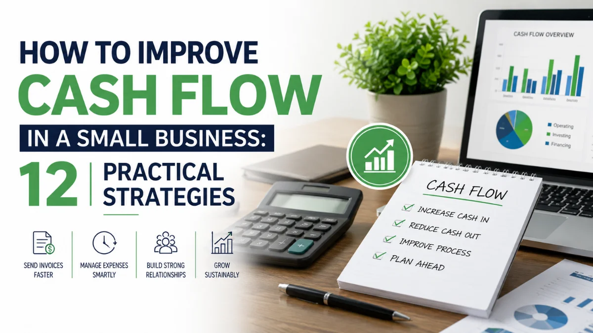 How to improve cash flow in a small business with practical strategies