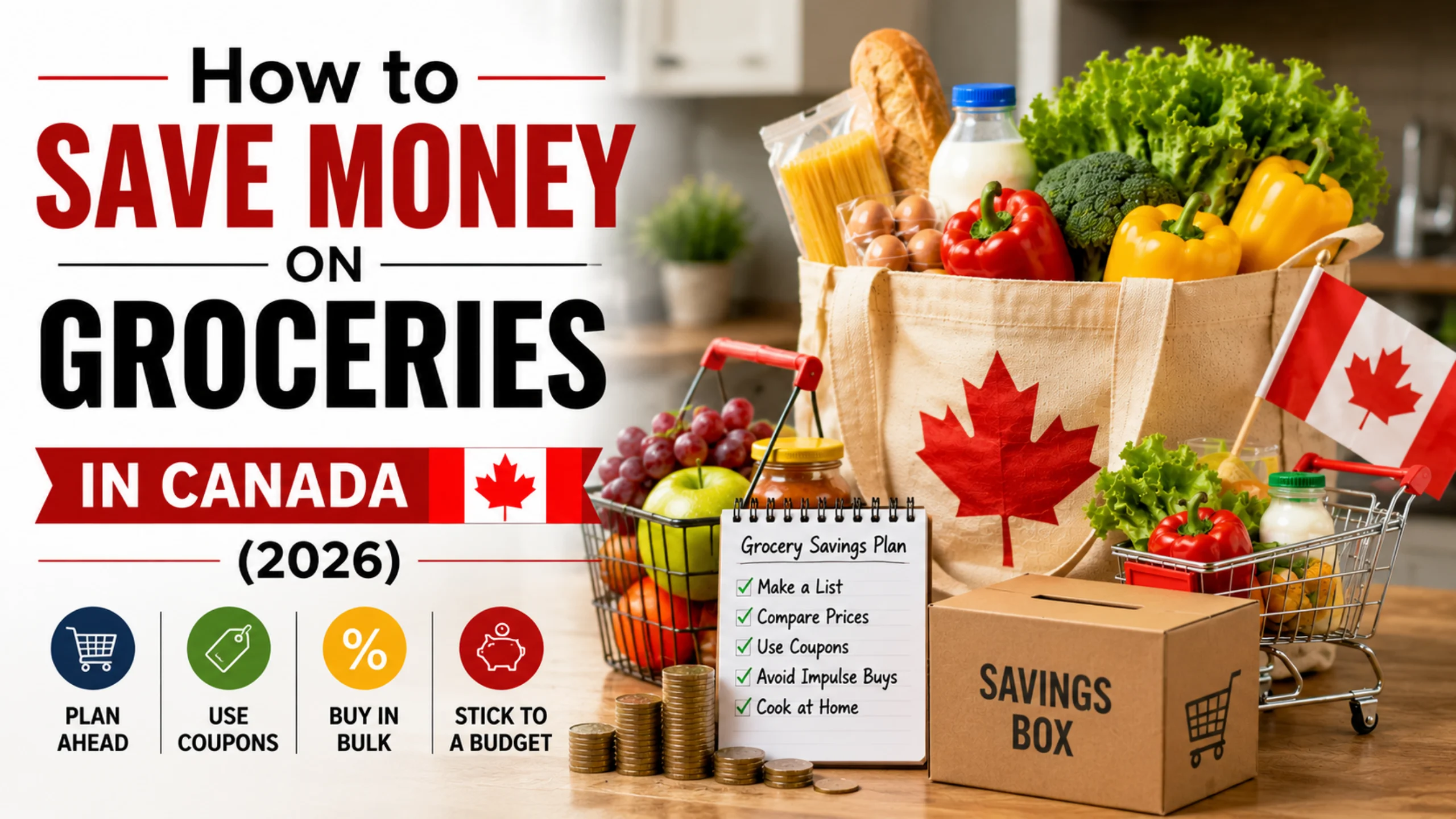 Save money on groceries in Canada with smart shopping tips