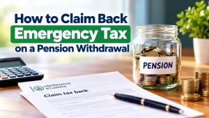 pension emergency tax refund
