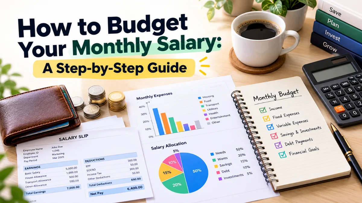budget your monthly salary
