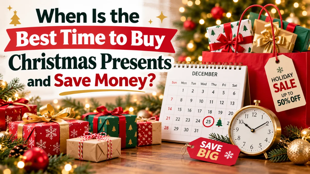Best Time to Buy Christmas Presents